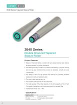 Taper Conveyor Roller Series - 7