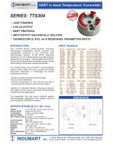 HART In-Head Temperature Transmitter Series: TTS304 - 1
