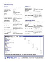 INDICATING TEMPERATURE TRANSMITTER SERIES: DTT50-2