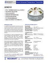 Smart Temperature Transmitter Series: SEM210 - 1