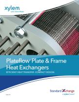 Plateflow® Plate & Frame Heat Exchangers - 1