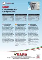 MSP Cuff pressing  and fusing machine - 2