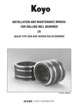 B3007E Installation & Maintenance Rolling Mill Bearings Sealed Type Tapered Roller Bearings-1