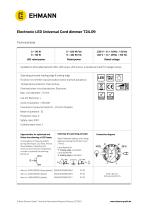 Electronic LED Universal Cord dimmer T24.09-2