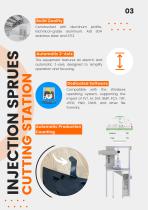 INJECTION SPRUES CUTTING STATION-3