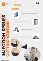 INJECTION SPRUES CUTTING STATION-4