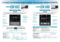 OX100, OX102 Current Limit Type Oxygen Analyzers - 2