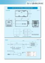 OX100, OX102 Current Limit Type Oxygen Analyzers - 4