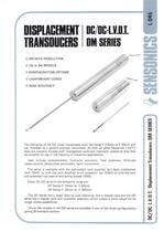 LVDT & RVDT Displacement Transducers - 7