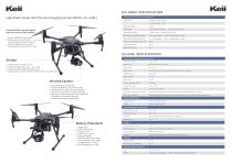 Keii UAVs IR Inspection System/ Telephoto Lens/ DJI M200/ Thermal Imaging/ industrial/ Powerline/ Solor panel / rougfing inspection-1