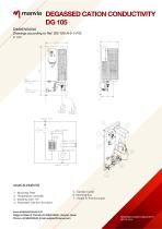 DEGASSED CATION CONDUCTIVITY DG 105 - 4