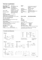 2051 Panelmeter for pulse sensors - 2