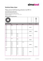 31 51 01 - Technical Data Sheet - BP 61 - EN-2