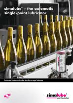 Automatic lubrication in the beverage industry - 1