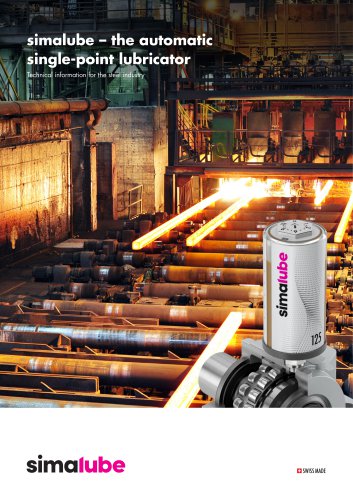 simalube – the automatic single-point lubricator_Technical information for the steel industry