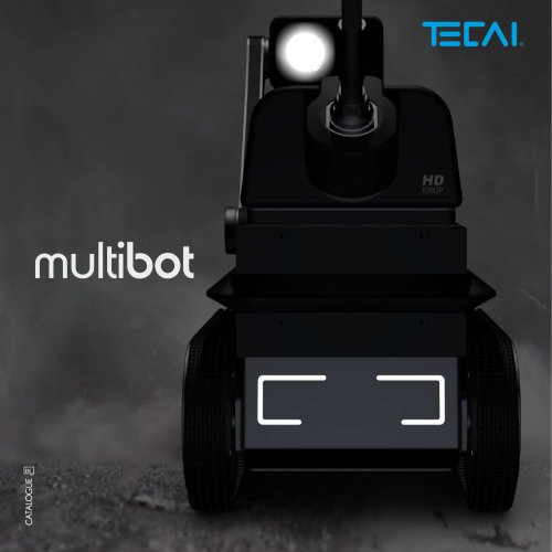 MULTIBOT. A single air duct cleaning robot with multiple applications