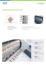 GE series Europe type single shaft fine shredder-4
