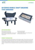 GH series double-shaft shearing type shredder-2