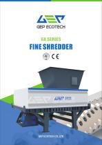 GX series single shaft fine shredder-1