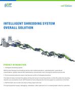 Intelligent tire recycling shredding machine overall solution-2