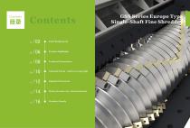 Single Rotor Fine Shredder GSS Series-2