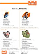 MACSALAB Jaw Crushers - 1