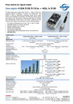 Data sheet 4120A S100 S110/xx + 402x.1x S100-1