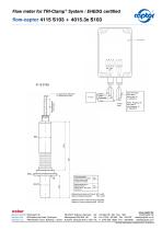 Data sheet flow-captor 4115 S103 + 4015.3x S103-2