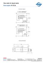 Data sheet flow-captor 4115.3x - 2