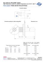 Data sheet flow- captor 4120.1xA S114 S110 - 2