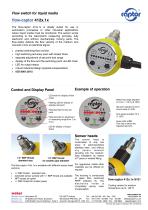Data sheet flow-captor 412x.1x