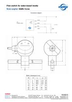 Data sheet flow-captor 4220.1xF/.1xT xx °C - 3