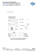 Data sheet flow-captor 4220.1xF/1xTM xx°C - 3