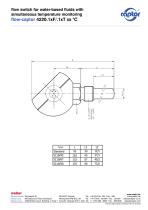 Data sheet flow-captor 4220.xxF/xxT xx°C - 4