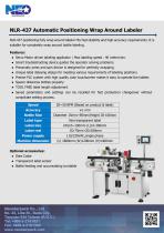 Positioning wrap-around labeler NLR-437 - 1