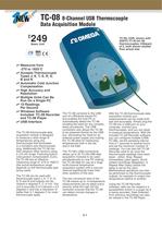 8-Channel USB Thermocouple Data Acquisition Module  TC-08 - 1