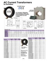 AC Current Transformers for Ammeters - 1