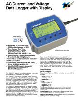 AC Current and Voltage Data Logger with Display - 1