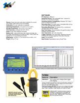 AC Current and Voltage Data Logger with Display - 2