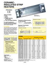 CERAMICINSULATED STRIP HEATERS - 1