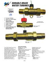 DURABLE BRASS WATER TURBINES - 1