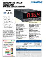 ECONOMICAL STRAIN INDICATORS WITH BUILT-IN SENSOR EXCITATION - 1