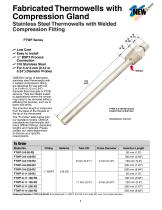 Fabricated Thermowells with Compression Gland - 1