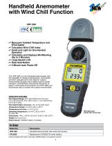 Handheld Anemometer with Wind Chill Function - 1