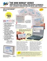 Miniature RFID Data Loggers and Readers OM-80 Series - 1