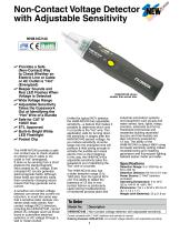 Non-Contact Voltage Detector with Adjustable Sensitivity - 1