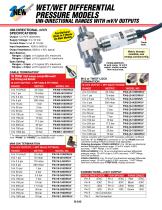 PX409 Series Wet/Wet Differential PressureTransducers - 3