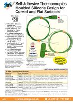 Self-Adhesive Silicone Patch Thermocouples SA2 Series - 1