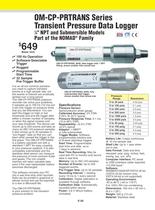 Transient Pressure Data Logger OM-CP-PRTRANS Series - 1