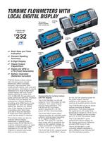 Turbine Flowmeters with Local Digital Display - 1